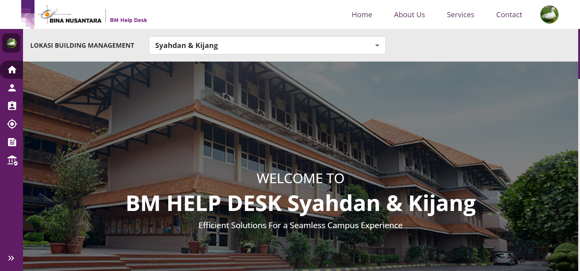 Binus GA Helpdesk